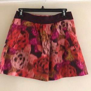 Jcrew watercolor skirt - size 2